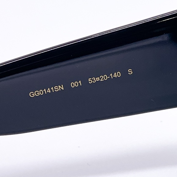 NEW GUCCI GG0141SN 001 SQUARE WOMEN SUNGLASSES GUCCI - Picture 7 of 10